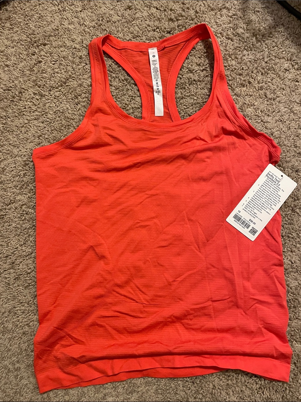 lululemon athletica Coral Racerback Tank - Lightweight Performance